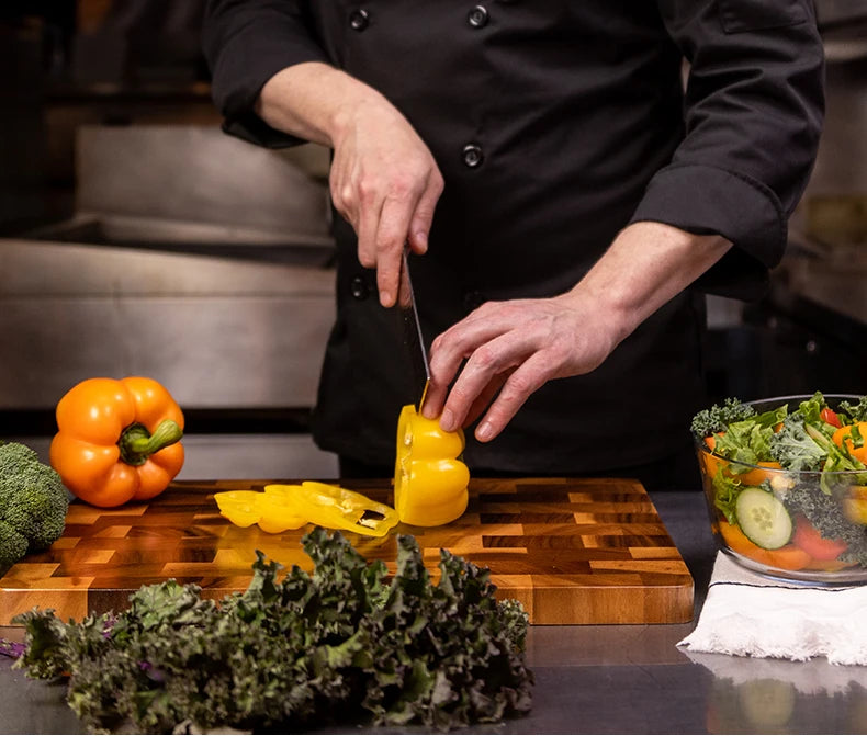 Acacia Wood Chopping Block Set