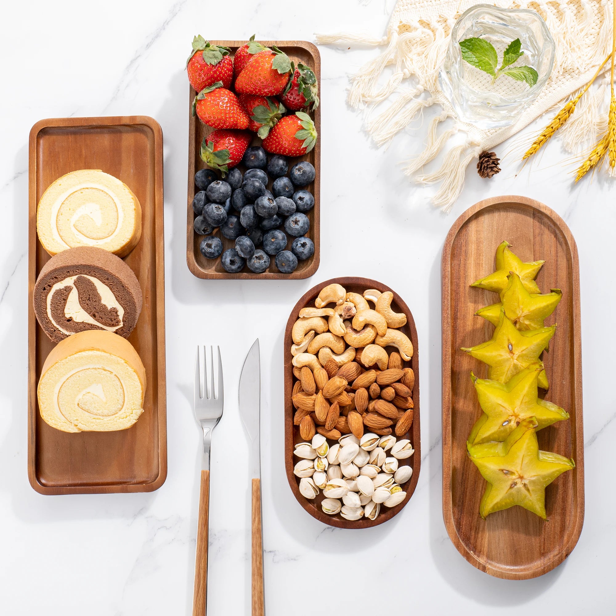 Acacia Wood Platter – Wooden Charcuterie