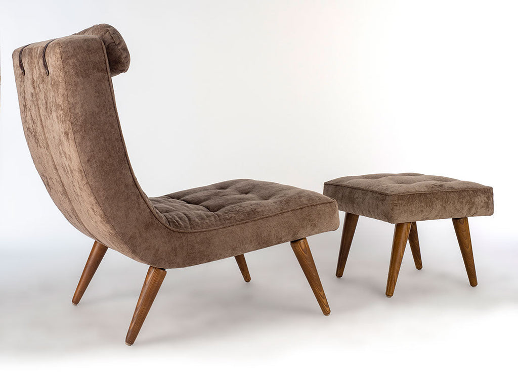 Lounge Chair and Ottoman – Martin Bark