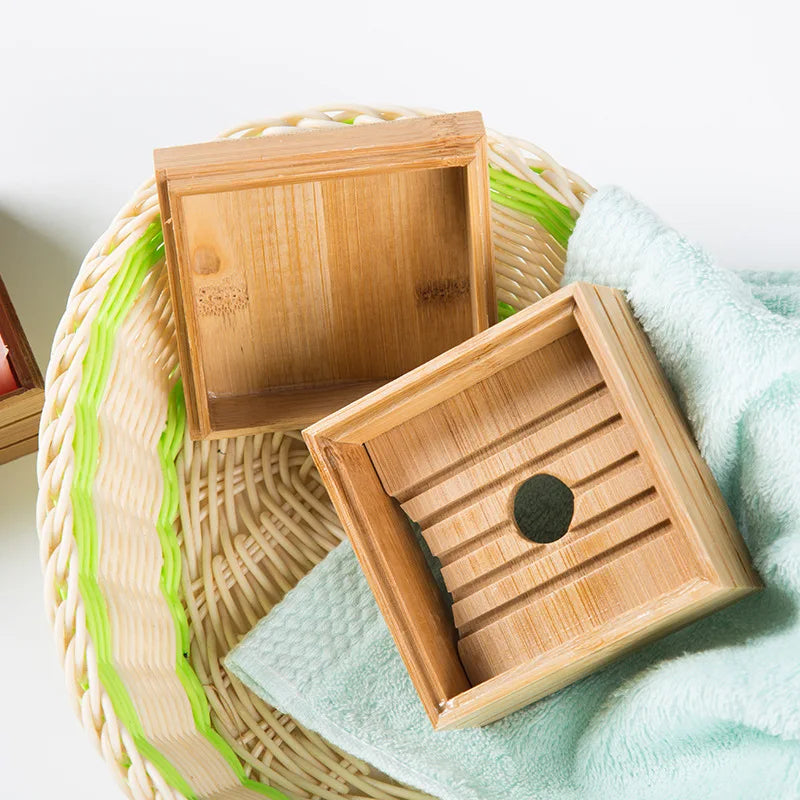 Simple Bamboo Soap Dish