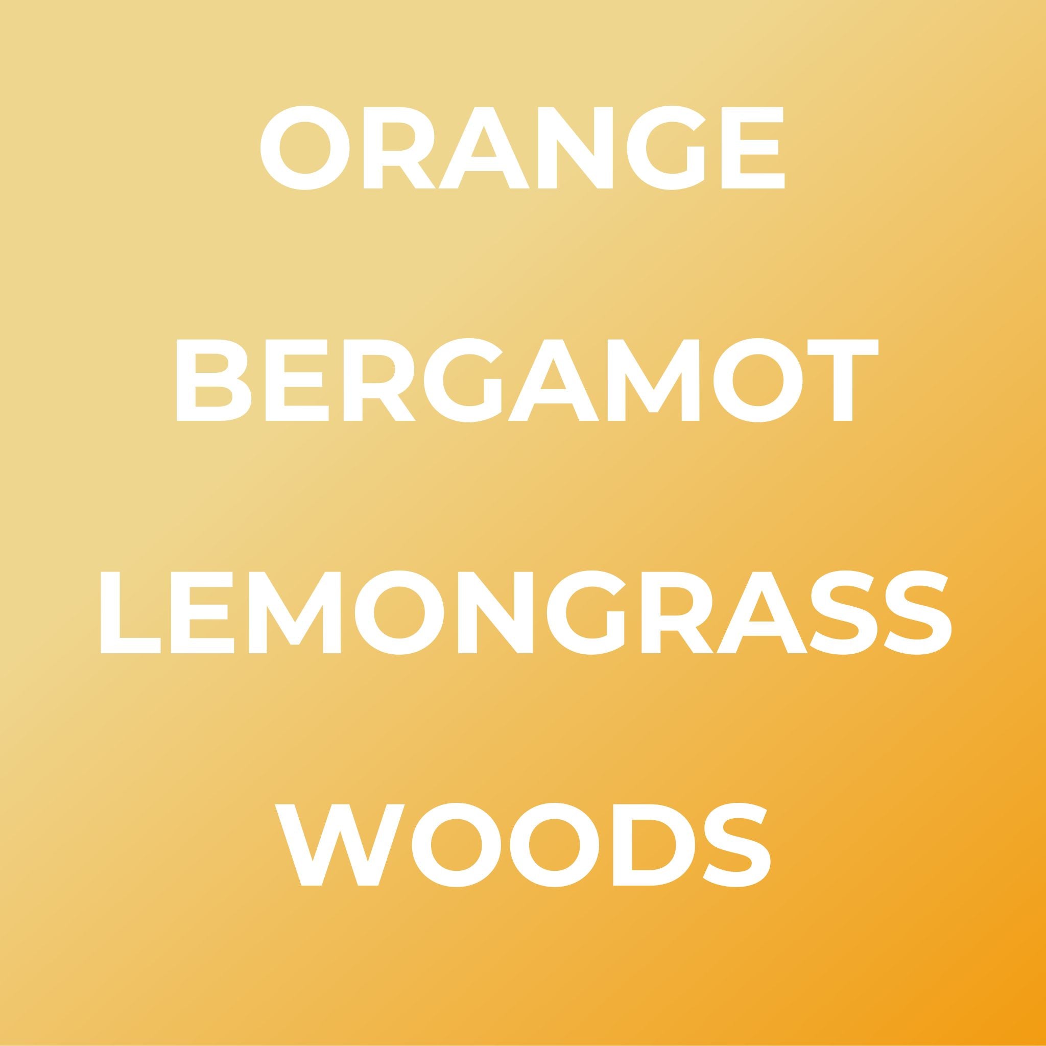 Bright Spot car freshener with Italian summer room spray featuring orange bergamot lemongrass woods scent