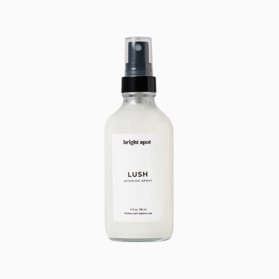 Bright Spot Lush car freshener bottle luxury interior spray for a refreshing scent