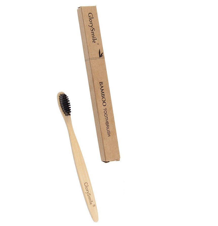 Bamboo Charcoal Toothbrush – Soft Bristle Eco Brush