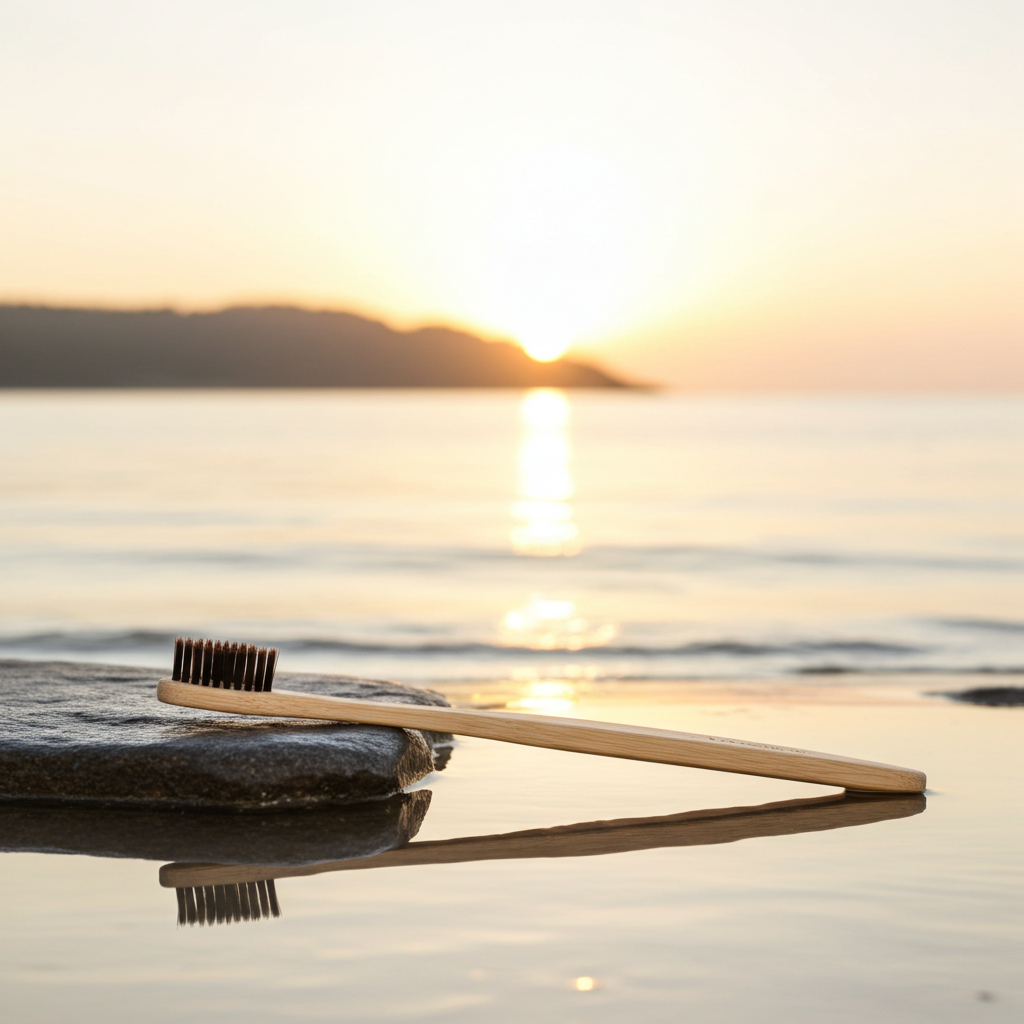Bamboo Charcoal Toothbrush – Soft Bristle Eco Brush